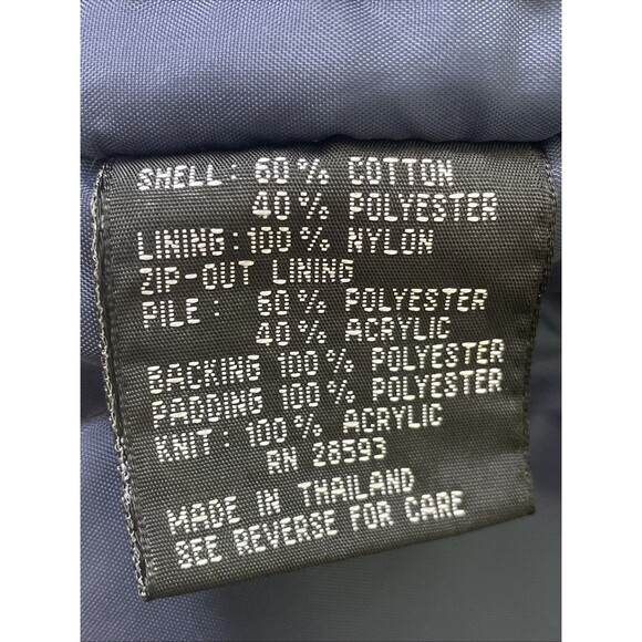 Members Only Navy Blue 3XT Jacket - Picture 5 of 6